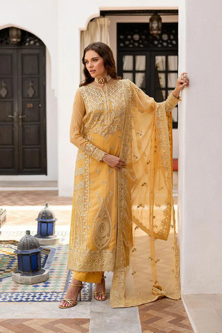 Picture of Freesia - Noir Luxury Chiffon Collection - FS-50095 Endah - Unstitched - Available at Raja Sahib