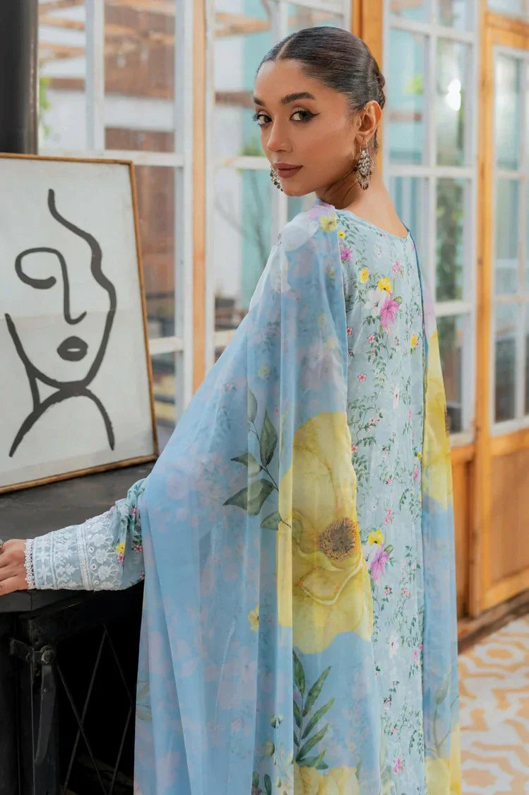 Picture of Ghonche - Summer Threads - 10 Gulona - Unstitched - Available at Raja Sahib