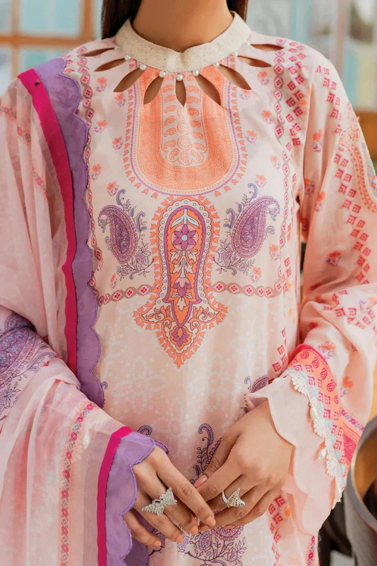 Picture of Ghonche - Summer Threads - 03 Gulmohar - Unstitched - Available at Raja Sahib