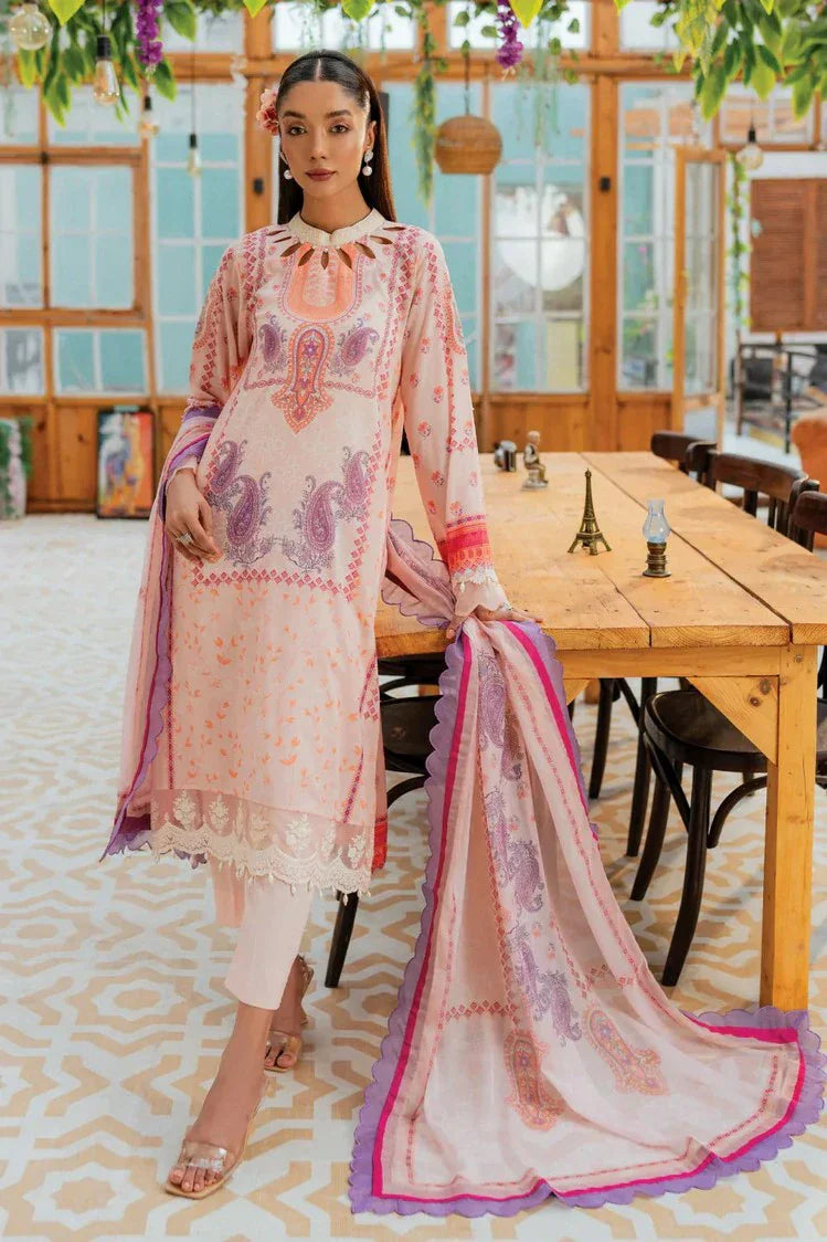 Picture of Ghonche - Summer Threads - 03 Gulmohar - Unstitched - Available at Raja Sahib