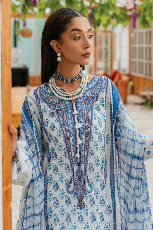 Picture of Ghonche - Summer Threads - 07 Naqashi - Unstitched - Available at Raja Sahib