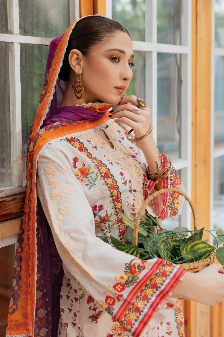 Picture of Ghonche - Summer Threads - 08 Rangoli - Unstitched - Available at Raja Sahib