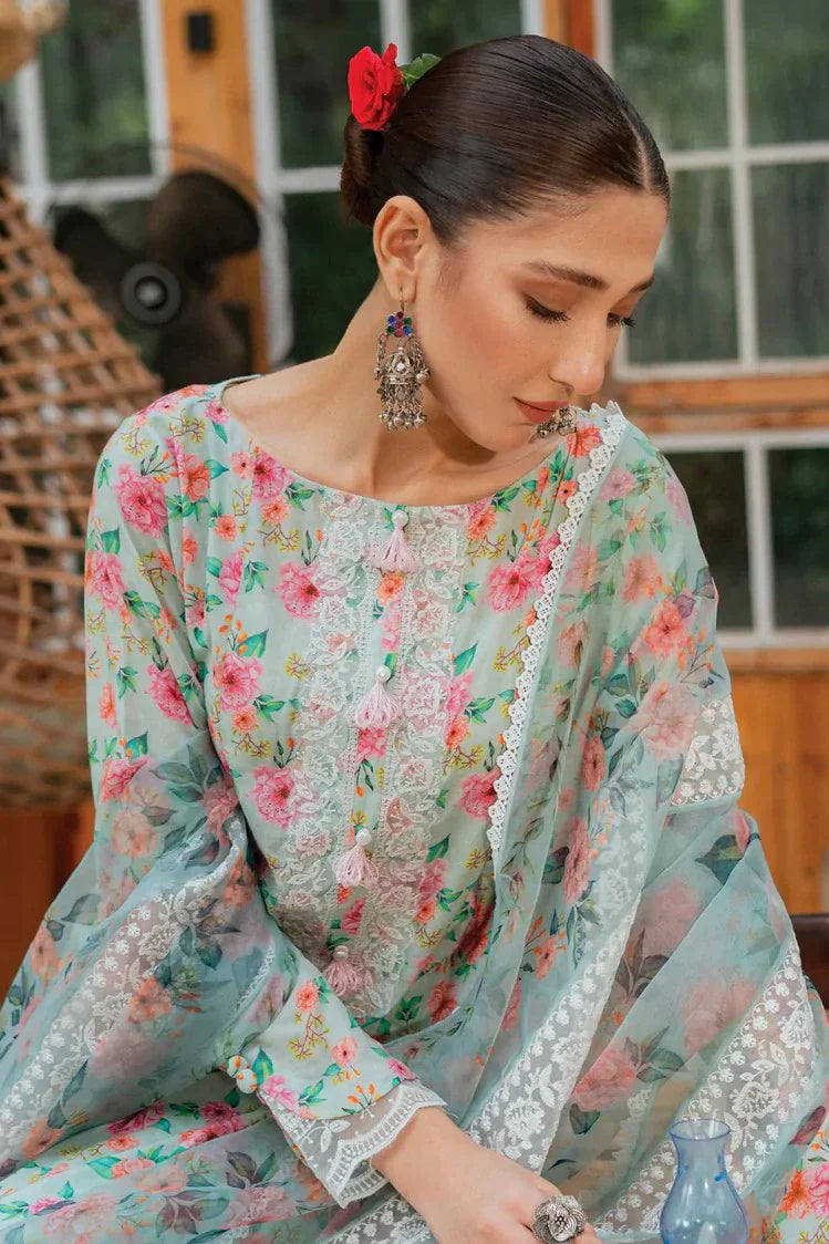 Picture of Ghonche - Summer Threads - 09 Gulkhaab - Unstitched - Available at Raja Sahib