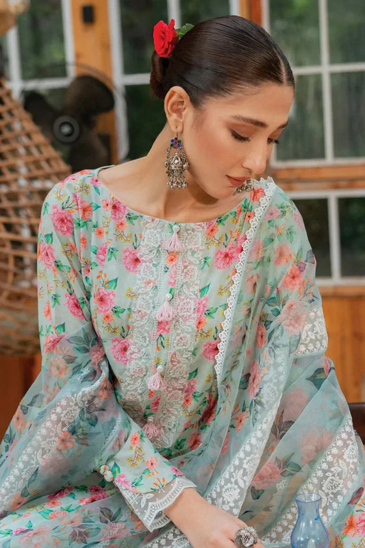Picture of Ghonche - Summer Threads - 09 Gulkhaab - Unstitched - Available at Raja Sahib