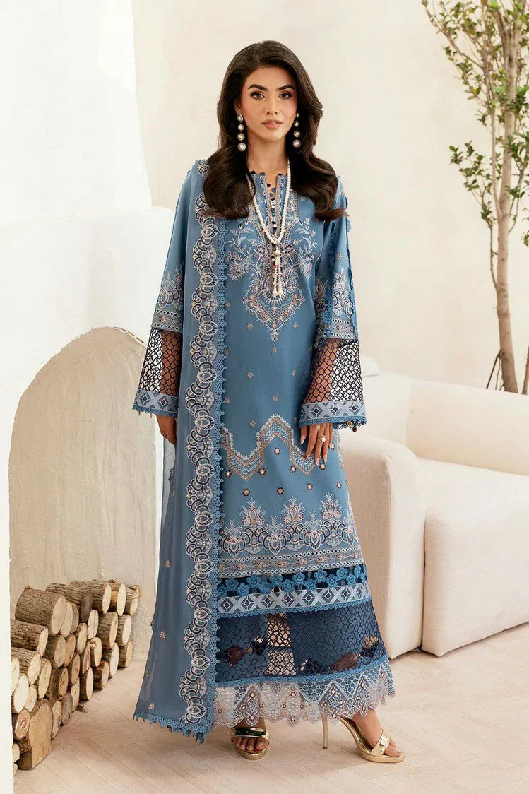 Picture of Ramsha - Ghazal Luxury Lawn Collection Vol 4 - G-407 - Unstitched - Available at Raja Sahib