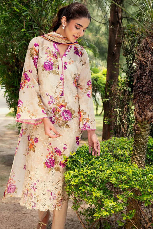 Picture of Motifz - Umang Embroidered Lawn Collection Vol 3 - 5565-AYLA - Unstitched - Available at Raja Sahib