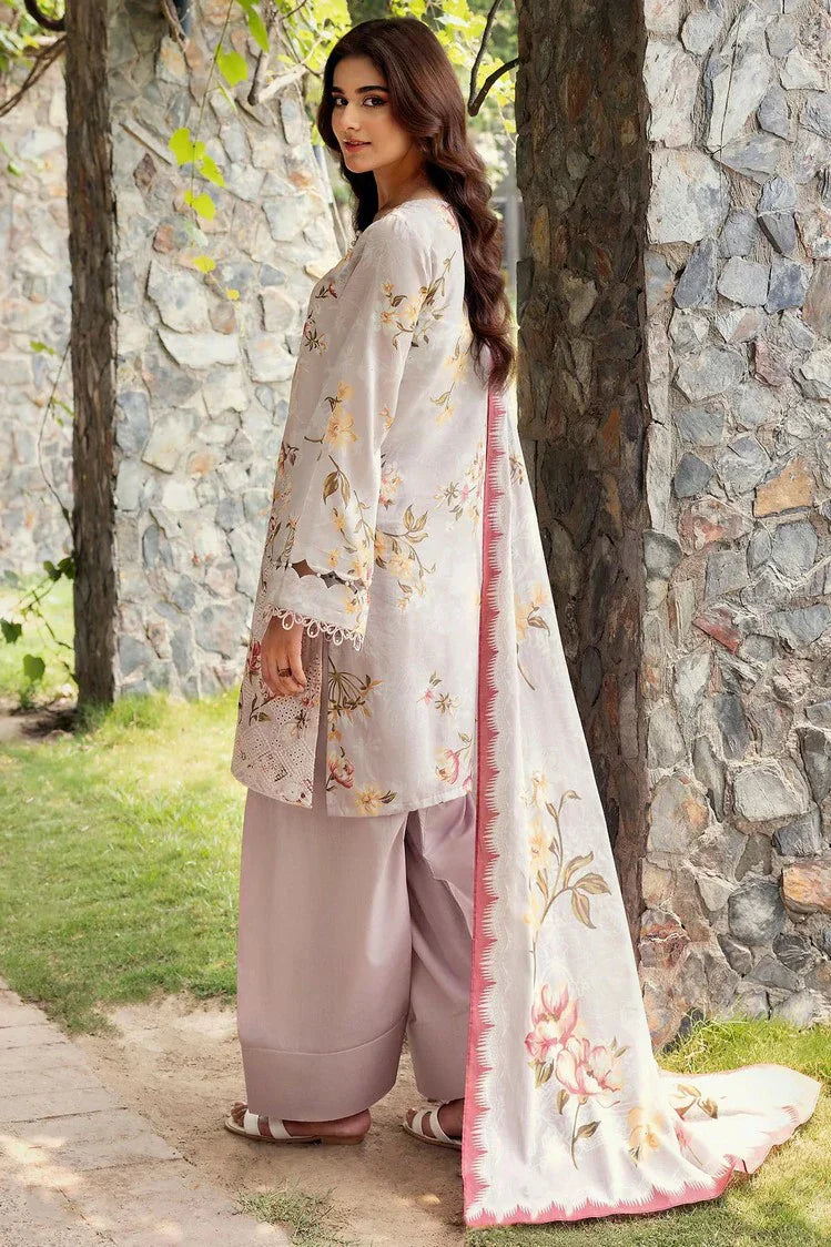 Picture of Motifz - Umang Embroidered Lawn Collection Vol 3 - 5569-VOILET - Unstitched - Available at Raja Sahib