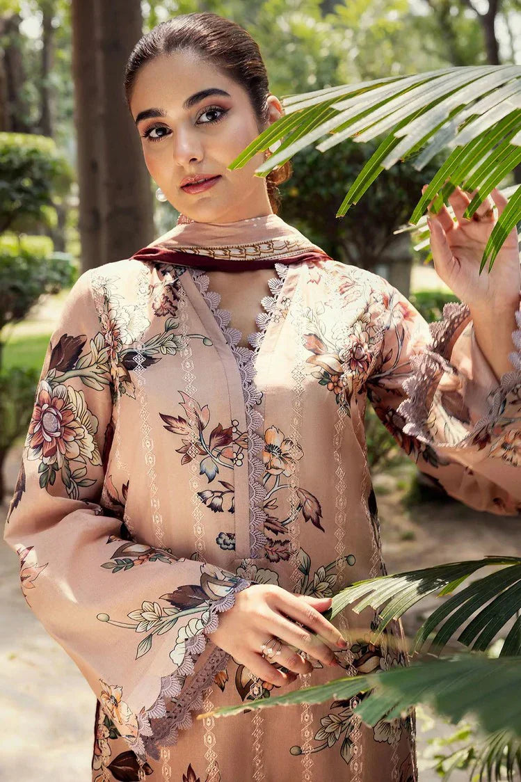 Picture of Motifz - Umang Embroidered Lawn Collection Vol 3 - 5573-EZRA - Unstitched - Available at Raja Sahib