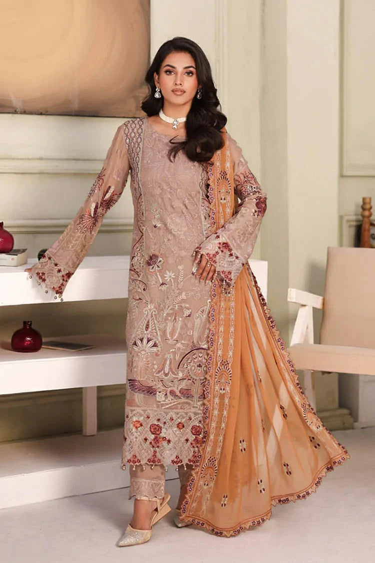 Ramsha - Chiffon Collection Vol 27 - F-2708 - Unstitched