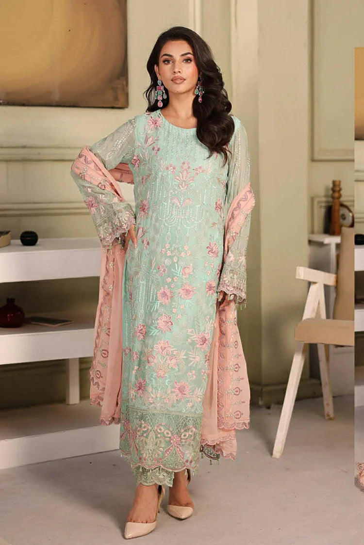 Ramsha - Chiffon Collection Vol 27 - F-2710 - Unstitched