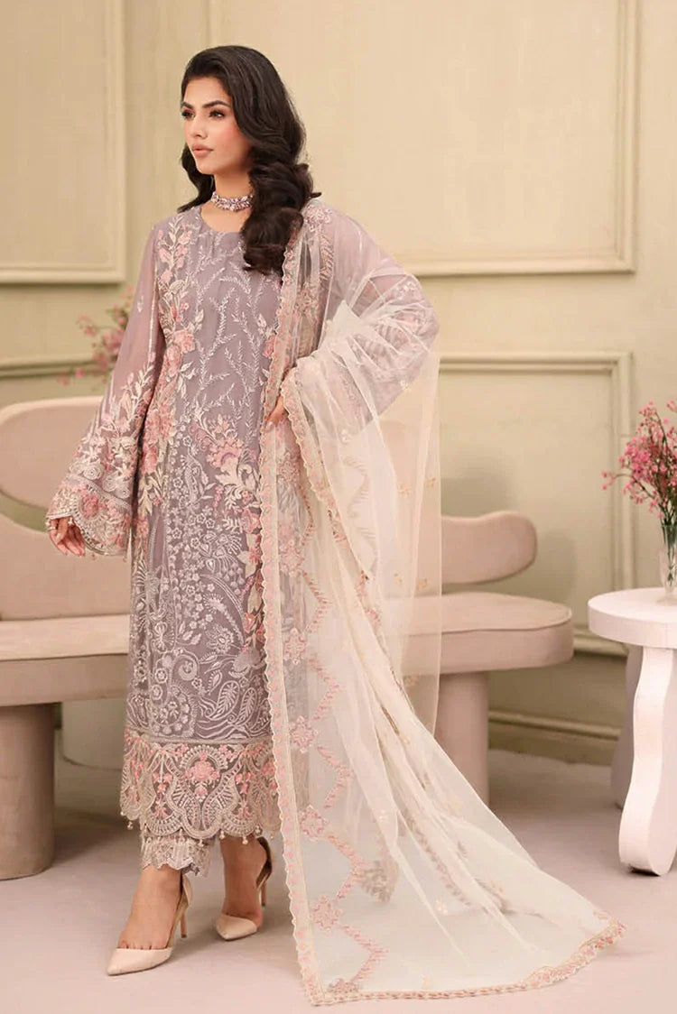 Ramsha - Chiffon Collection Vol 27 - F-2712 - Unstitched