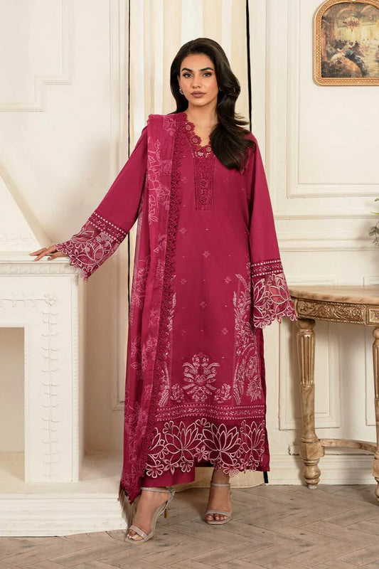 Elegance - Meher Un Nissa Luxury Lawn Collection - 10 EESHA - Unstitched
