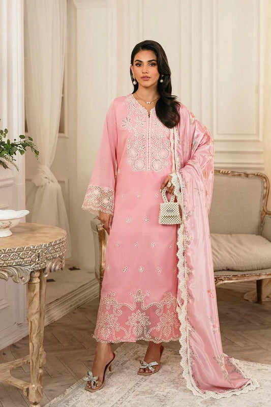 Elegance - Meher Un Nissa Luxury Lawn Collection - 02 NINA - Unstitched