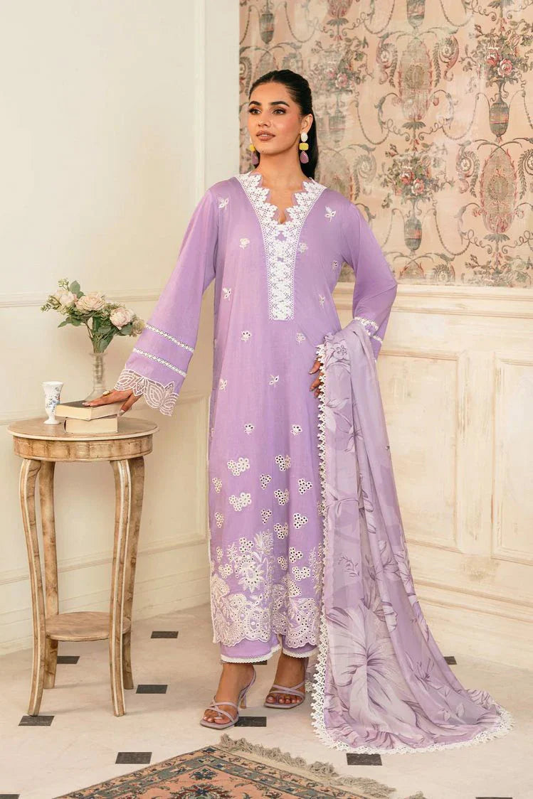 Elegance - Meher Un Nissa Luxury Lawn Collection - 04 LIANA - Unstitched