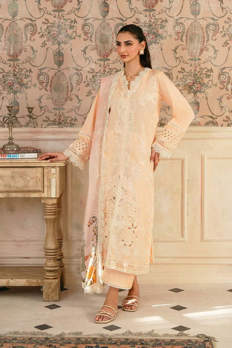 Elegance - Meher Un Nissa Luxury Lawn Collection - 09 CAMILLE - Unstitched