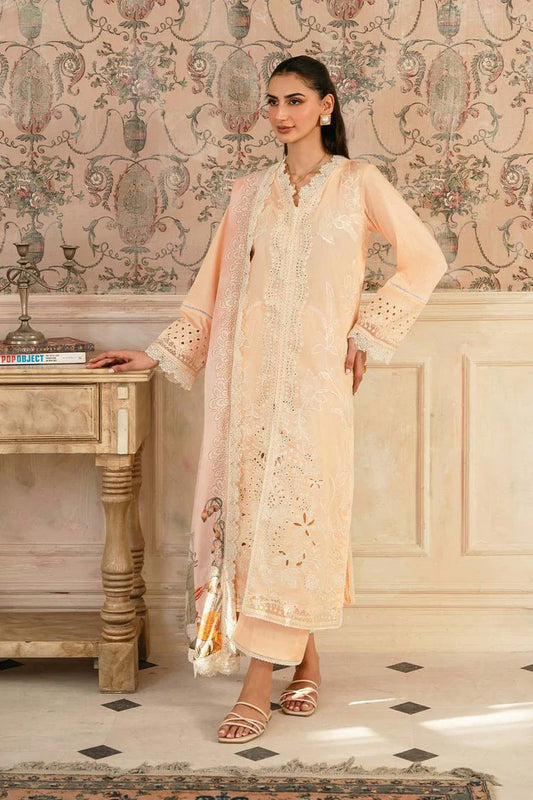 Elegance - Meher Un Nissa Luxury Lawn Collection - 09 CAMILLE - Unstitched