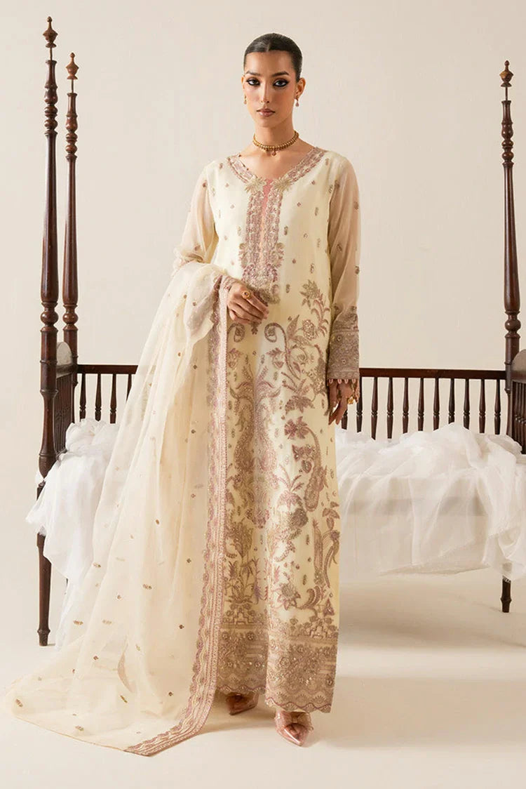 Freesia - Zaib Luxury Chiffon Collection - LILI-FS50128 - Unstitched