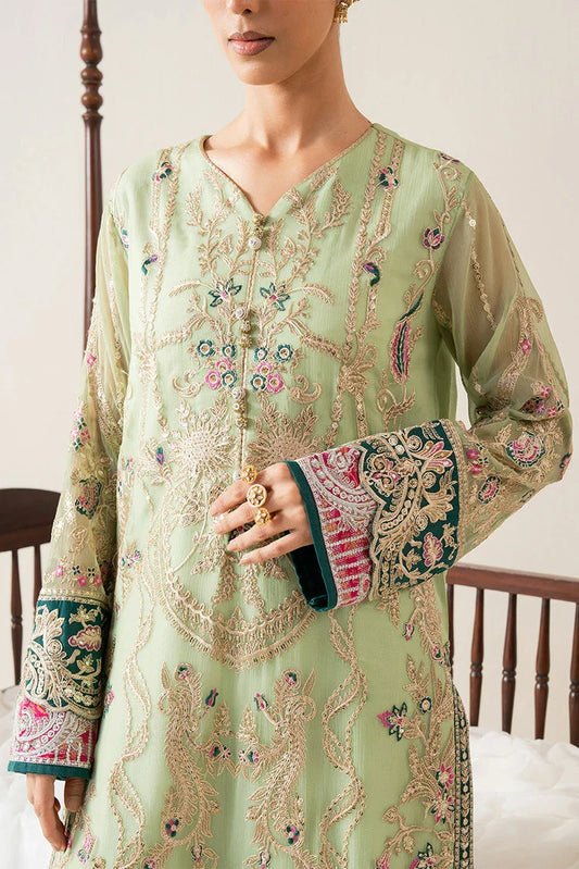 Freesia - Zaib Luxury Chiffon Collection - COSETTE-FS50135 - Unstitched