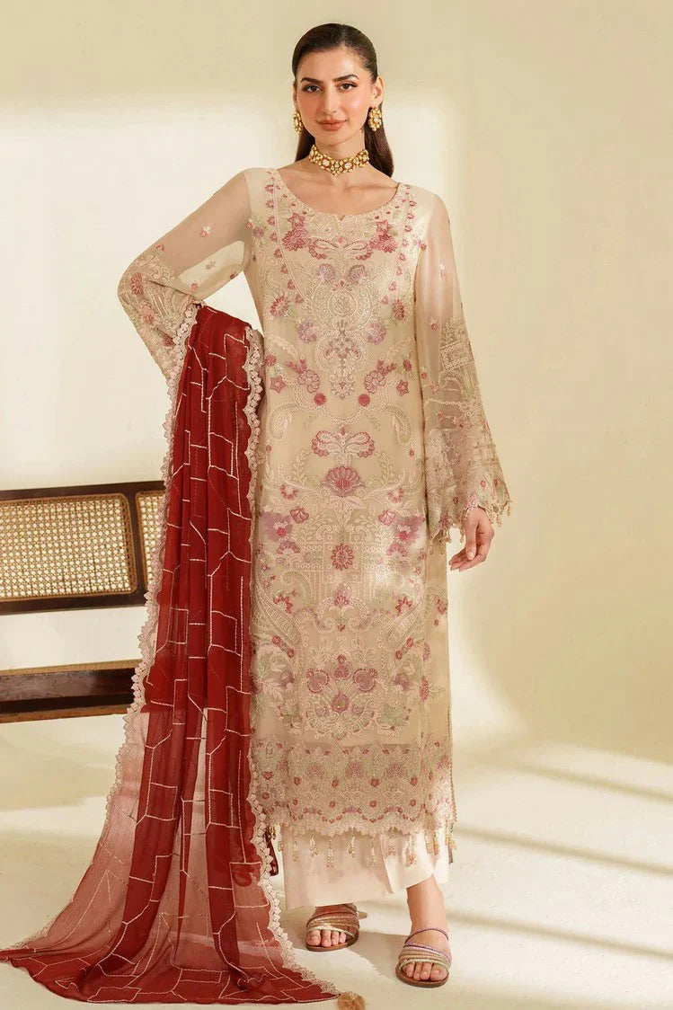 Imrozia - Noore Luxury Chiffon Collection - M-98 ZYNE - Unstitched