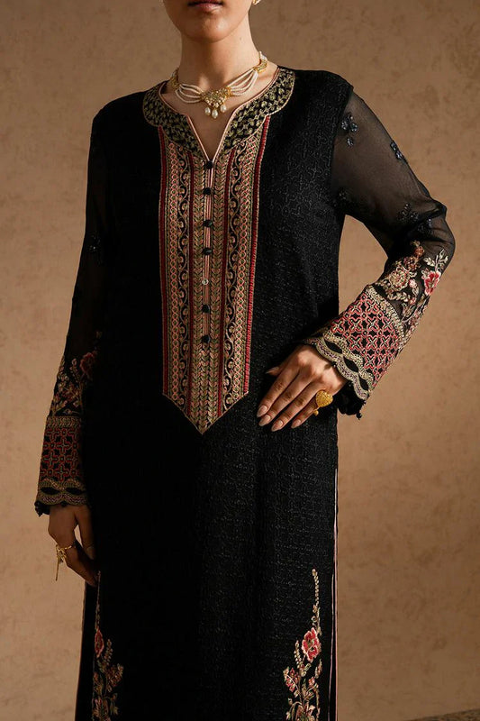 Freesia - Imane Chiffon Collection - FS-U5603 Deep Well - Unstitched