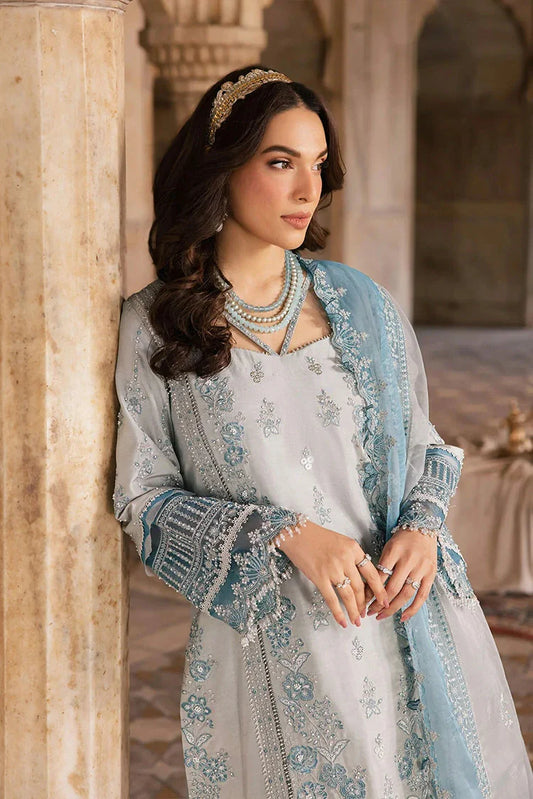 Zarizaa - Almari e Naaz Semi Formal Ensembles - 02 AMBER - Unstitched