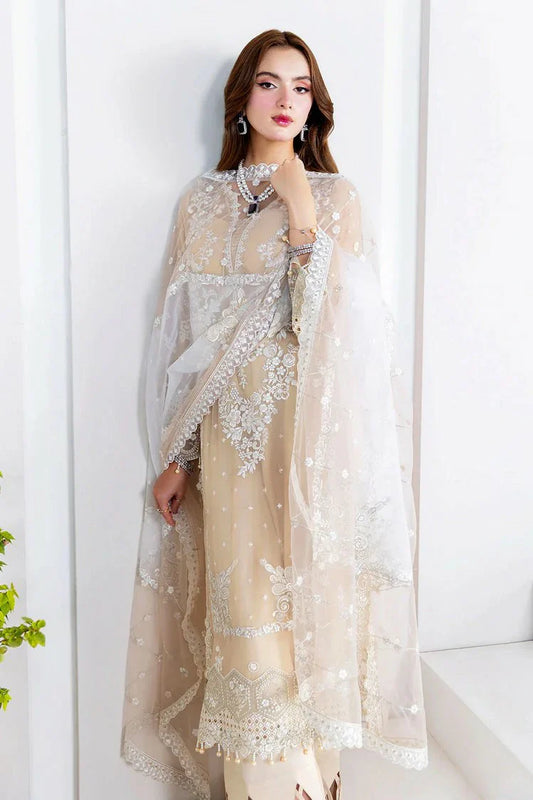 Ramsha - Arzoo Festive Chiffon Collection Vol 2 - U-201 - Unstitched