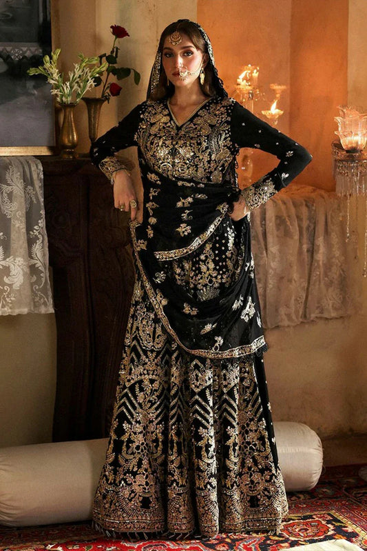 Mahnur - Pakeezah Luxury Formals - Zinia PK-08 - Unstitched