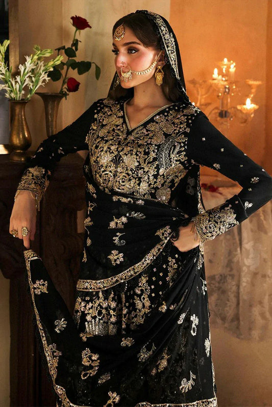 Mahnur - Pakeezah Luxury Formals - Zinia PK-08 - Unstitched