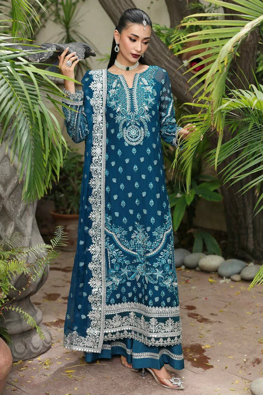 Imrozia - Saiyara Luxury Formals - I-232 AZURA - Unstitched