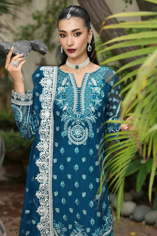 Imrozia - Saiyara Luxury Formals - I-232 AZURA - Unstitched