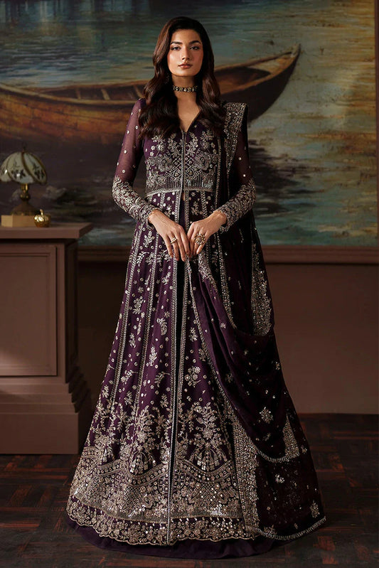 Zarif - Premium Chiffon Collection - ZRF-PRC-01 IRELEEN - Unstitched