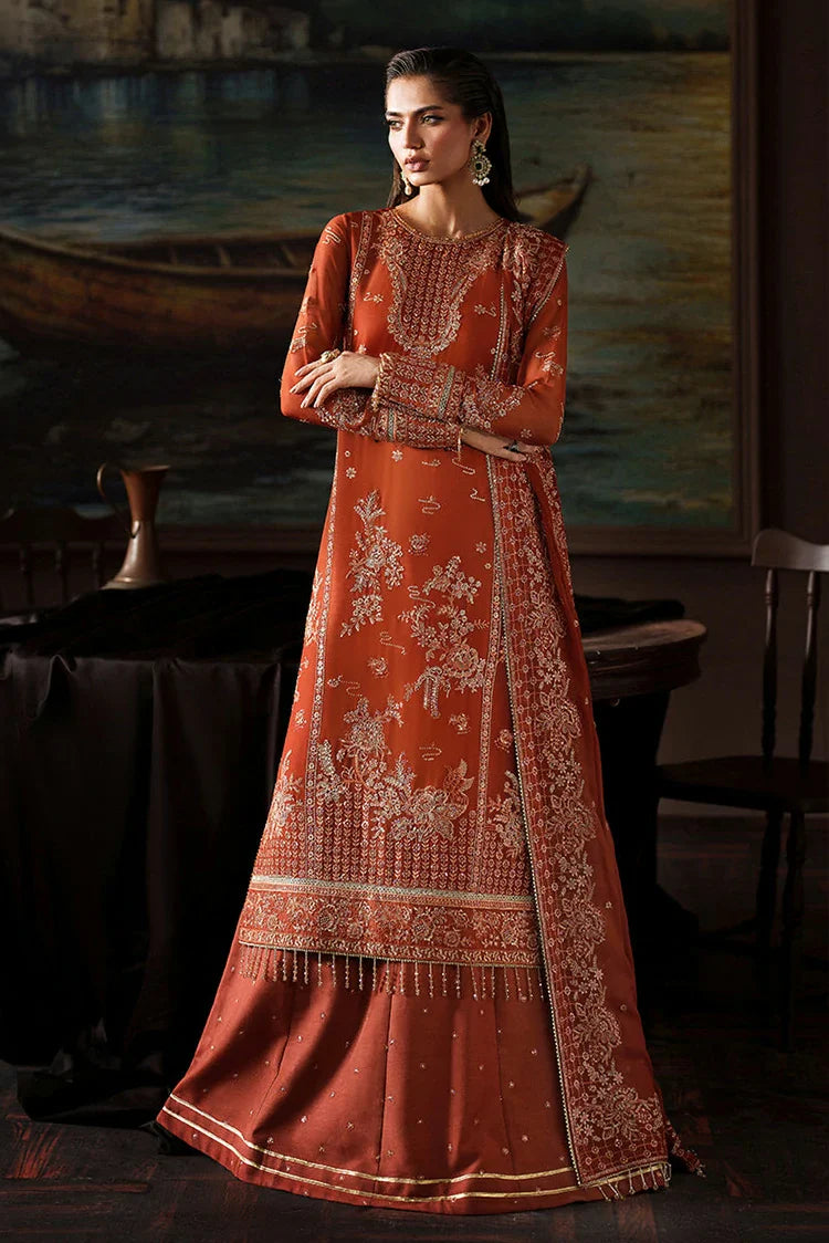 Zarif - Premium Chiffon Collection - ZRF-PRC-07 ELEONORE - Unstitched
