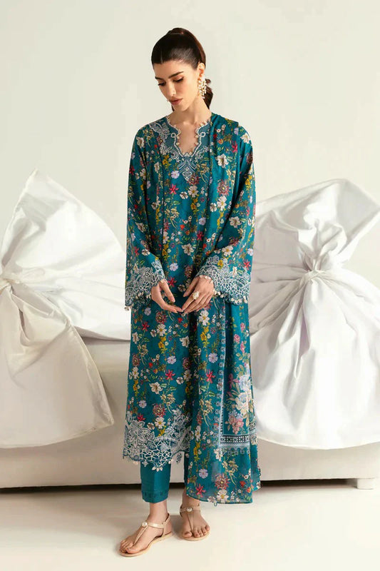 Picture of Qalamkar - Qprints Collection - Faha PQ-10A - Unstitched - Available at Raja Sahib