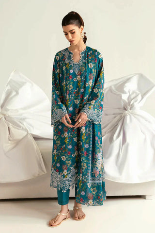 Qalamkar - Qprints Collection - Faha PQ-10A - Unstitched