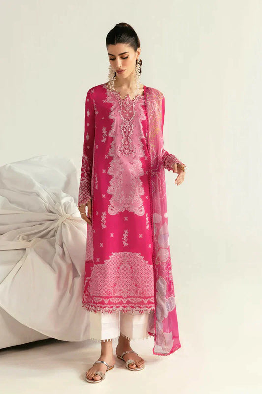 Picture of Qalamkar - Qprints Collection - Veda PQ-6B - Unstitched - Available at Raja Sahib