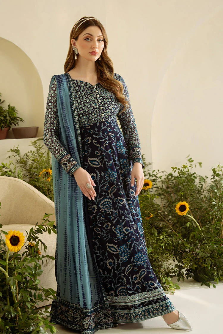 Picture of Nureh - Amaya Embroidered & Printed Chiffon Collection Vol 1 - AM-12 - Unstitched - Available at Raja Sahib