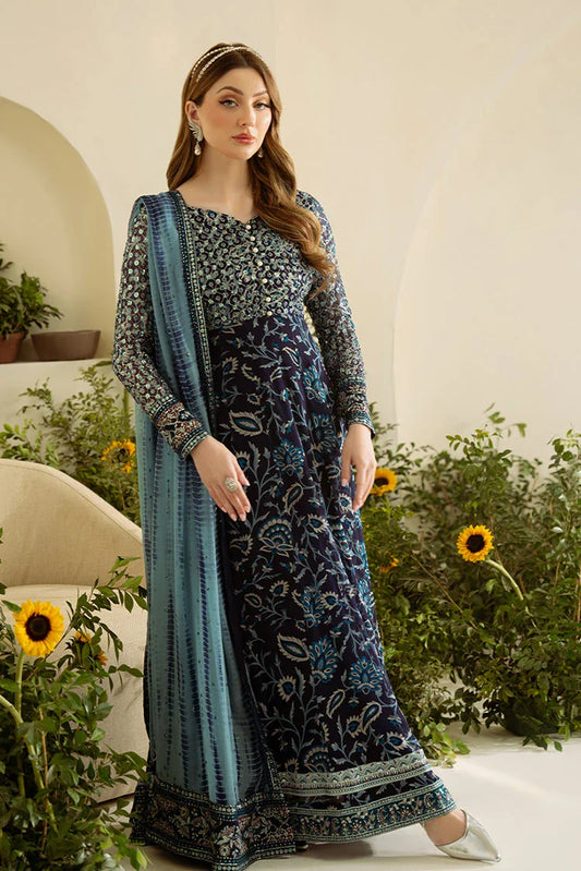 Picture of Nureh - Amaya Embroidered & Printed Chiffon Collection Vol 1 - AM-12 - Unstitched - Available at Raja Sahib