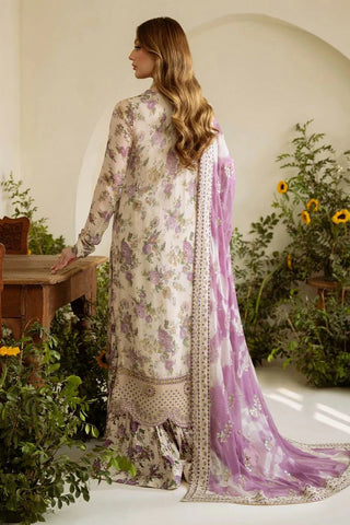 Nureh - Amaya Embroidered & Printed Chiffon Collection Vol 1 - AM-07 - Unstitched