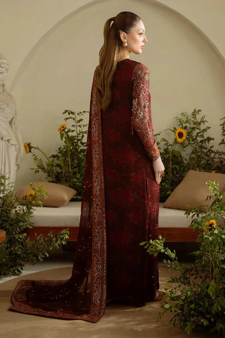 Picture of Nureh - Amaya Embroidered & Printed Chiffon Collection Vol 1 - AM-09 - Unstitched - Available at Raja Sahib