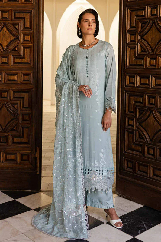 Picture of Nureh - Maya Embroidered Lawn Jacquard Collection Vol 1 - NE-154 - Unstitched - Available at Raja Sahib