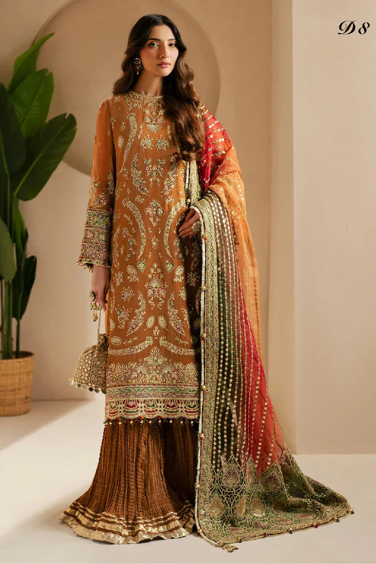 Picture of Jazmin - Wedding Formals Luxury Edit - Design 08 - Unstitched - Available at Raja Sahib