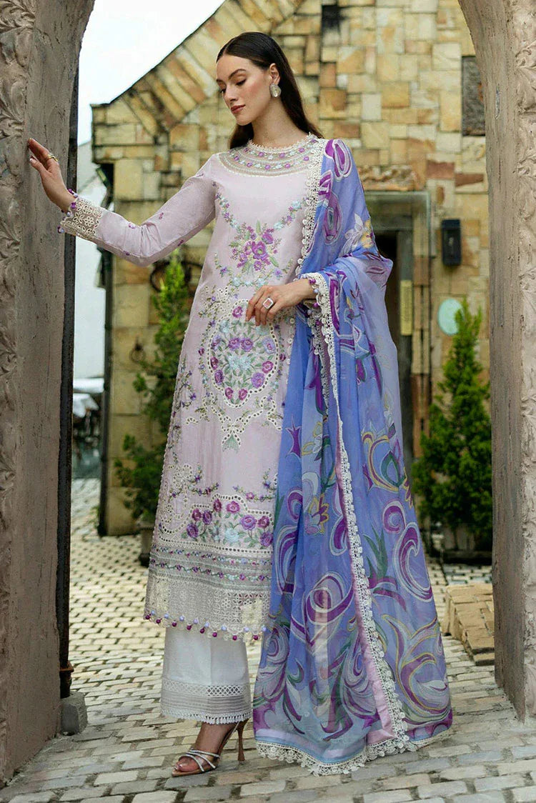 Picture of Roheenaz - Flanerie Luxury Lawn Collection - Eugenia-1A - Unstitched - Available at Raja Sahib