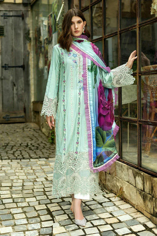 Picture of Roheenaz - Flanerie Luxury Lawn Collection - Aurinda-2A - Unstitched - Available at Raja Sahib