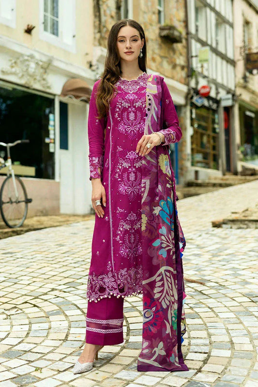 Picture of Roheenaz - Flanerie Luxury Lawn Collection - Claudia-6A - Unstitched - Available at Raja Sahib