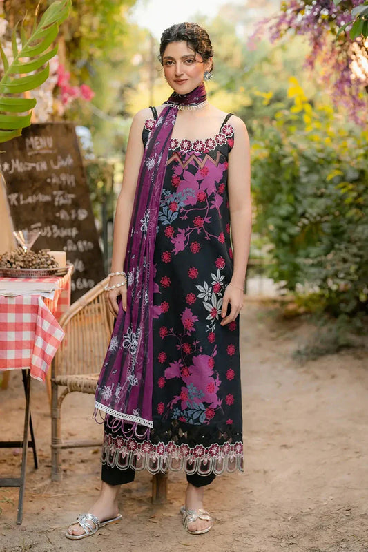 Picture of Asifa & Nabeel - Gulkari Summer Resort Collection - Pale Rose (GKL-01) - Unstitched - Available at Raja Sahib