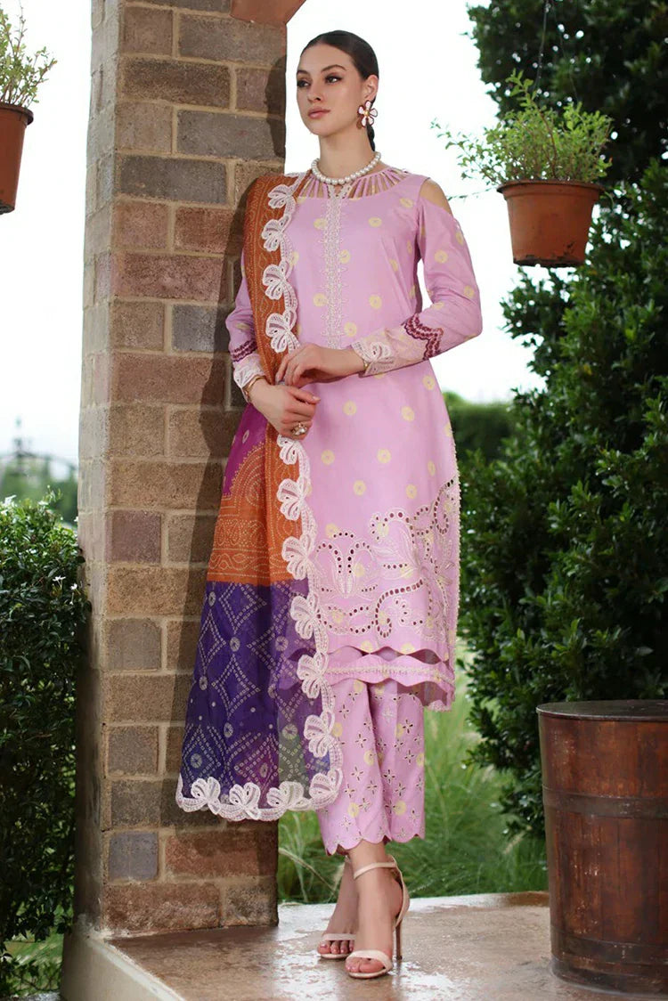 Picture of Charizma - Sheen Chunri Embroidered Printed Lawn Edition Vol 1 - SH5-05 - Unstitched - Available at Raja Sahib
