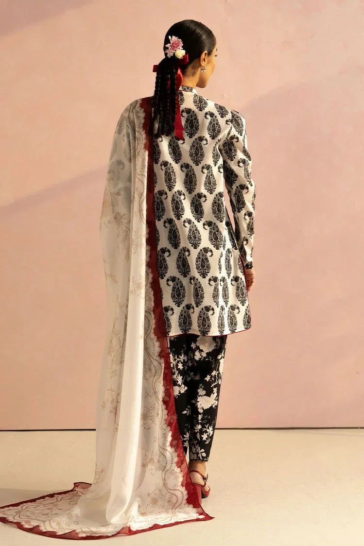 Picture of Zara Shahjahan - Coco Prints Vol 1 - PAISLEY-6A - Unstitched - Available at Raja Sahib