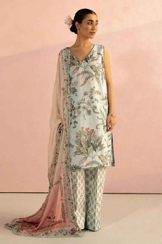 Picture of Zara Shahjahan - Coco Prints Vol 1 - ZOE-7A - Unstitched - Available at Raja Sahib