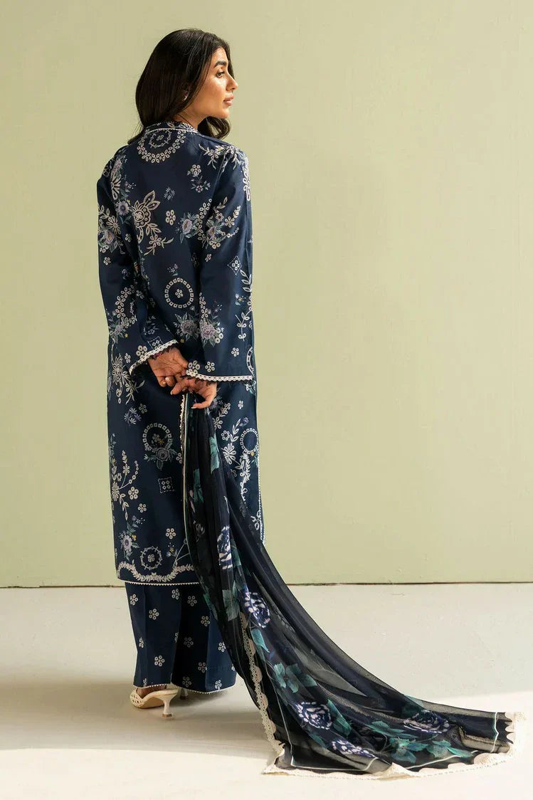 Picture of Zara Shahjahan - Coco Prints Vol 1 - NORA-8A - Unstitched - Available at Raja Sahib