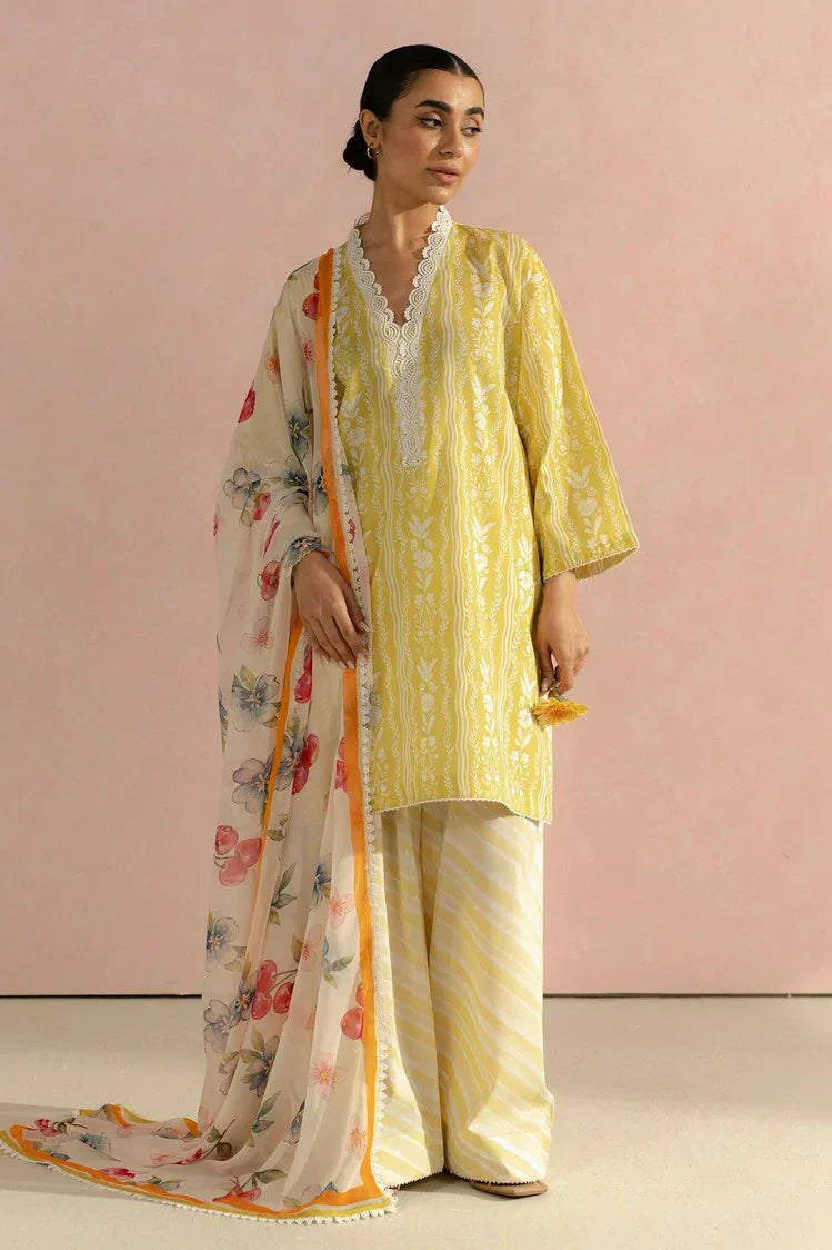 Picture of Zara Shahjahan - Coco Prints Vol 1 - RUBY-9A - Unstitched - Available at Raja Sahib
